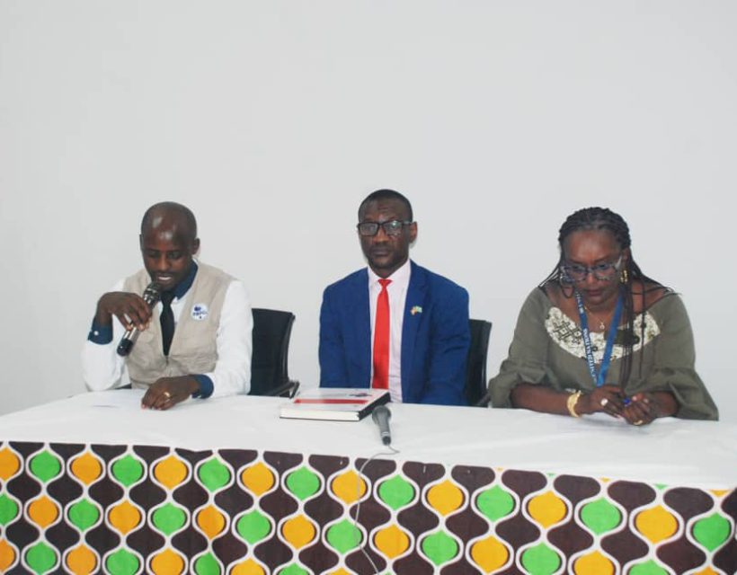 Restitution des résultats de l'évaluation de prévention et contrôle des infections au Burundi